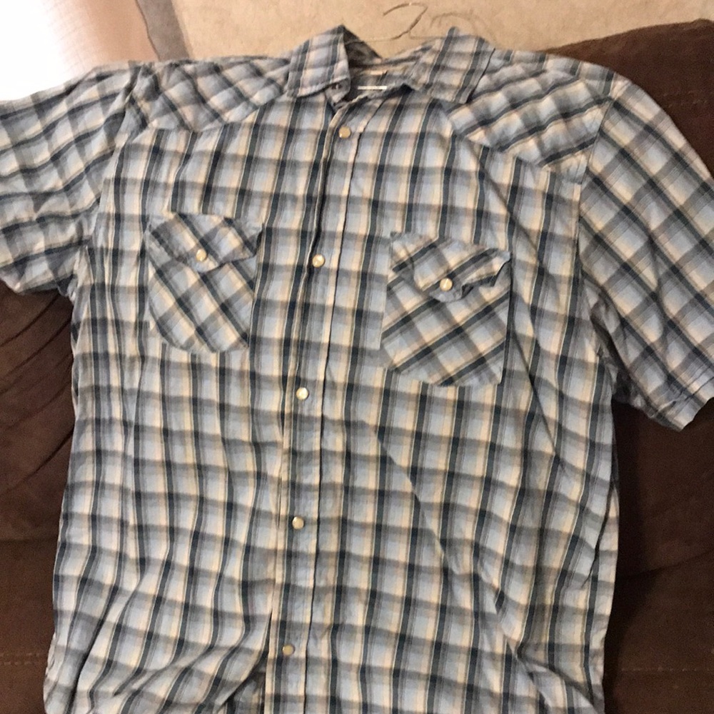 Old navy button up with snaps